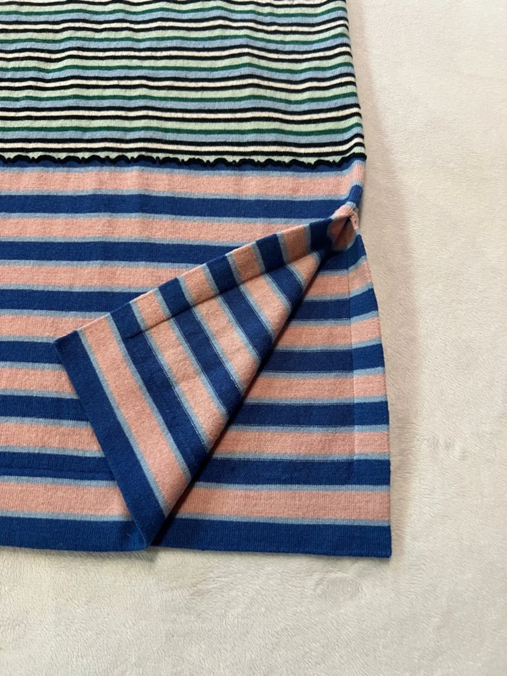 UNIQLO x MARNI Women's Merino Blend Striped Knitted Skirt Size XS streetwear